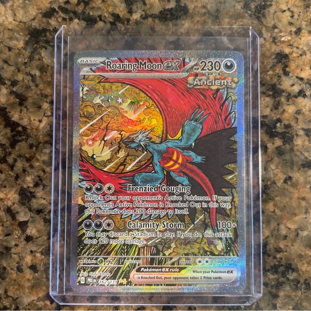 Roaring Moon EX Pokémon Card